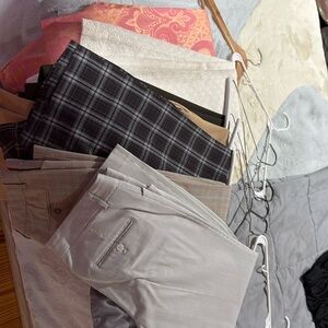 7 pairs of editor pants